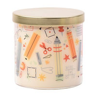 Summer Citron Berry-Scented Glass Teacher Jar Candle, 9