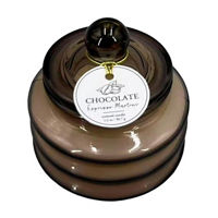 Chocolate Espresso Martini Glass Jar Candle, 3 oz