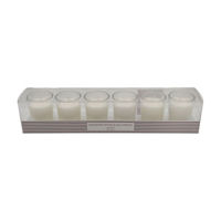 Unscented Wax Tealight Candles, 6 ct