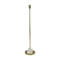 Gold Metal Taper Candle Holder, 20 in