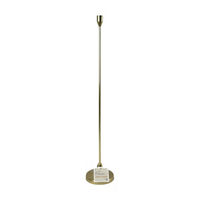 Gold Metal Taper Candle Holder, 25 in