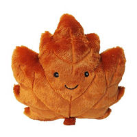 Polyester Leaf Shaped Pillow, 13 in