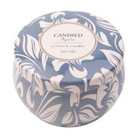 Candied Apple Scented Blue Tin Candle, 5 oz
