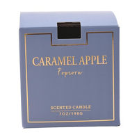 Caramel Apple Popcorn Scented Boxed Candle, 7 oz