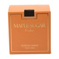 Maple Sugar Brulee Scented Boxed Candle, 7 oz