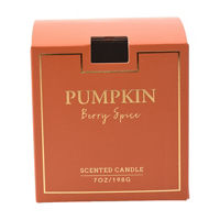 Pumpkin Berry Spice Scented Boxed Candle, 7 oz