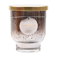Chocolate Espresso Martini Scented Multicolor Glass Candle, 16