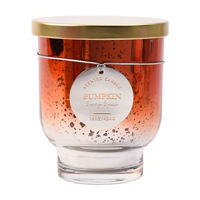 Pumpkin Berry Spice Scented Speckled Glass Candle, 16 oz