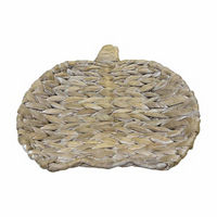 Fall Harvest Woven Pumpkin Tray, Small