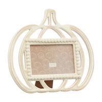 Harvest Pumpkin Shaped Picture Frame