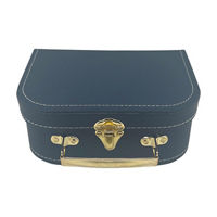 Fall Blue Storage Trunk Box, Small