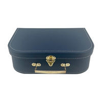 Fall Blue Storage Trunk Box, Large