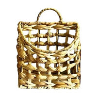 Large Handwoven Natural Hanging Basket