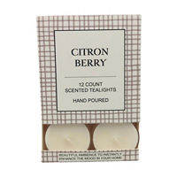Citron Berry Scented Tealight Candles, 12 ct