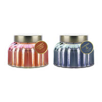 Iridescent Glass Scented Candle, 2 Assorted Scents, 17