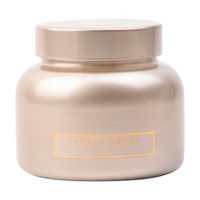 Citron Berry Scented Grey Glass Jar Candle with Glass Lid, 19 oz