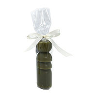Green Taper Candle, 4 in