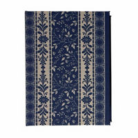 Decorative Blue Tabletop Book Box, Small