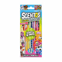 Scentos 12ct Scented Pencils for Kids - No. 2 Lead Pencils, Ages 3+