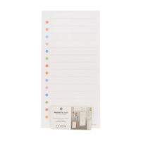 U Brands Magnetic Dry Erase List Board, 7x14 in