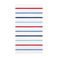 Patriotic Striped Paper Guest Napkins, 16 ct