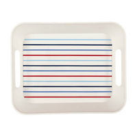 Patriotic Plastic Serving Tray, 33 in