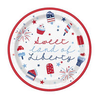 Patriotic "Sweet Land of Liberty" Red, White and