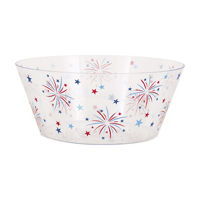 Patriotic Plastic Serving Bowl