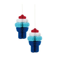 Unique Party Honeycomb Decorations, 2 ct