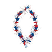 Patriotic Star Lei, 42 in