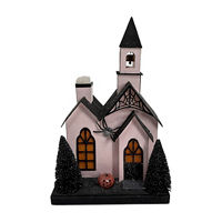 Haunted House Pre-lit Tabletop Décor, 12 in