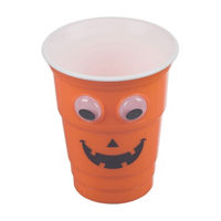 Halloween Plastic Googly Eye Cups, 3 Assorted Designs
