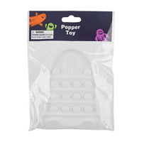 Halloween White Ghost Shaped Bubble Popper Toy
