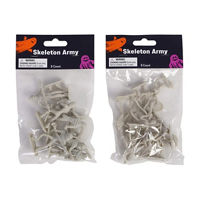 Halloween Skeleton Army Décor, 8 ct, 2 Assorted Styles