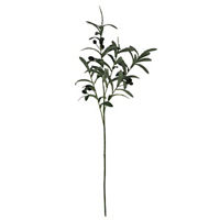 Faux Olive Leaf Stem, 23 in