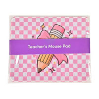 Pink Bow Mouse Pad, 10x8.3 in
