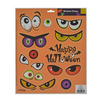 Halloween Eyes Window Clings Décor