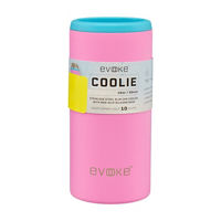 Evoke Summer Stainless Steel Slim Can Cooler, 12 fl oz, Assorted Colors