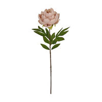 Fall Pink Artificial Peony Stem, 23 in