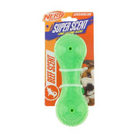 Nerf Green Scented Barbell Dog Toy