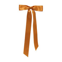 Fall Orange Decorative Bow