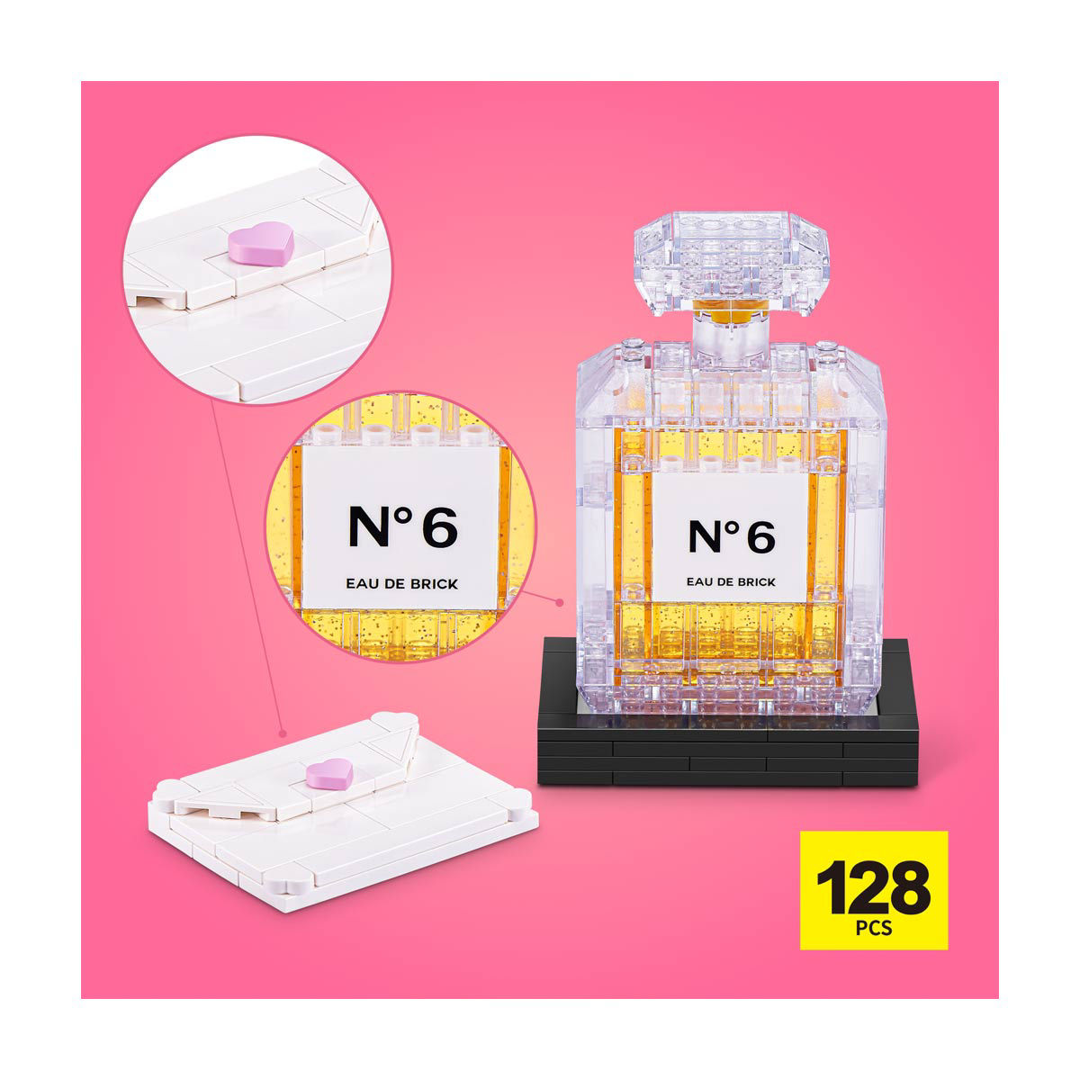 MAX Build More Premium Beauty Building Bricks Collection (Perfume) by ZURU