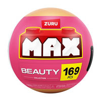 MAX Build More Premium Beauty Building Bricks Collection (Lip and Face Makeup Kit) by ZURU