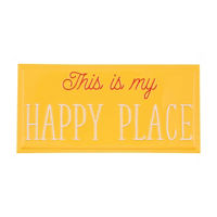 "This Is My Happy Place" Metal Wall Decor