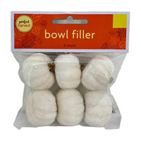 Harvest White Decorative Mini Pumpkin Bowl Filler, 6 ct