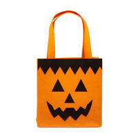 Halloween Jack-O-Lantern Felt Bag