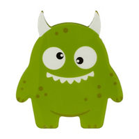 Halloween Green Monster Shaped Boxtop Décor