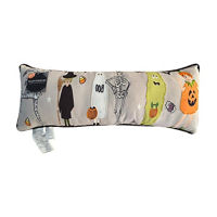 Halloween Multi-Color Fabric Lumbar Pillow, 20x8 in