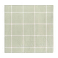 Harvest Sage Green Plaid Lunch Napkins, 16ct