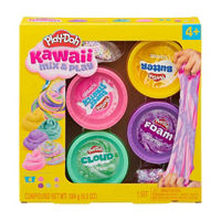 Play-Doh Kawaii Mix & Play Scented Compound Set, 4 ct, 6.5 oz